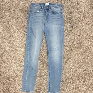H&M Light Blue Skinny Jeans for Women